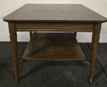 Small Square Wood Table