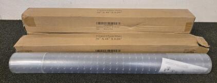 (3) Carpet Chair Mats 36" x 48" x 0.09"