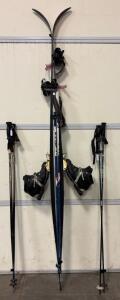 Elan Alpine Skis with Scott Poles and Boots