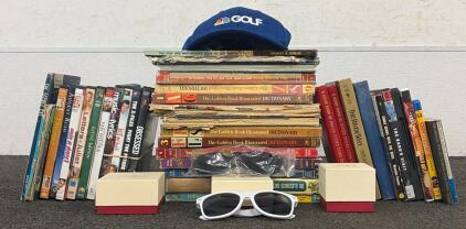 A Little Sprinkle Of Everything!! (2) Pair Of Sunglasses, Educational Books, DVDS, And So Much More!!