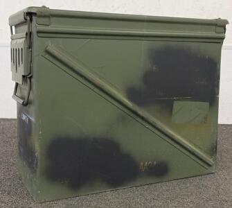 Olive Green Military Ammunition Box, UNO339 Markings