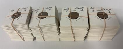 1940-1953 Lincoln Wheat Penny Collection, 1 Cent, U.S. Mint (100 coins)