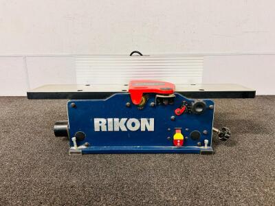 RIKON 20-600H Benchtop Jointer, 6" Cutting Width, 12 Inserts, Serial: 1637526807063, Tested and Powers On