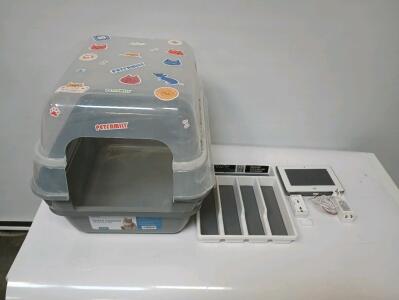 Resideo ADT ADT7AIO-4 7" All-In-One Touchscreen Panel Alarm System, Flatware Organizer, Cat Litter Box With Lid