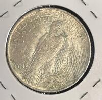 1923 Liberty Peace Silver Dollar Coin - 2
