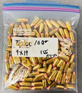 Bag Of WIN. 9mm 115 XTP Ammunition