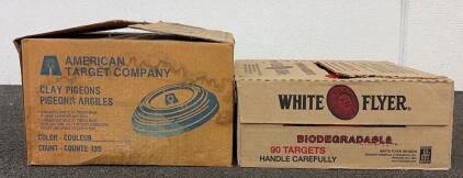(2) Half Boxes Of Biodegradable Clay Piegons!!