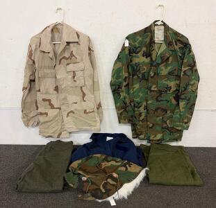SAC Missile Crew Coverall, Medium-Long Camouflage Jackets, Cold Weather Hood
