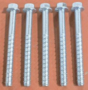 (5) Simpson Strong-Tie Titen HD Screw Anchors - &frac34;" x 8&frac12;"