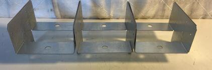 (3)Simpson Strong-Tie PC6Z 6x Post Cap with a ZMAX finish