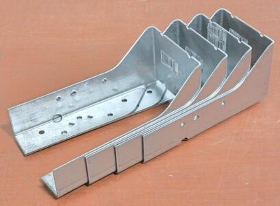 (4) Simpson Strong-Tie HUC28-2 Inverted Heavy Joist Hangers