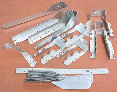 Assorted Simpson Strong-Tie Metal Fasteners