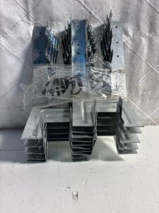 (5)MiTek JUS210-2TZ double 2x10 joist hangers.