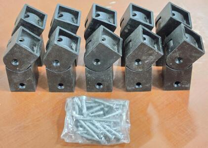 (2) Sets of [5pcs] Stair/Angle Bracket Kits