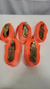 (5) 3.8Cmx5m Orange Straps