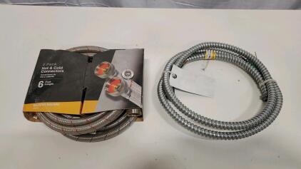 AFC 8006-HD Fixture Whip, 14/3 Gauge, 6 Feet, Metal Clad