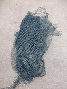 Grey Fishing Net, Nylon or Polyethylene Material, Commercial/ Recreational Use