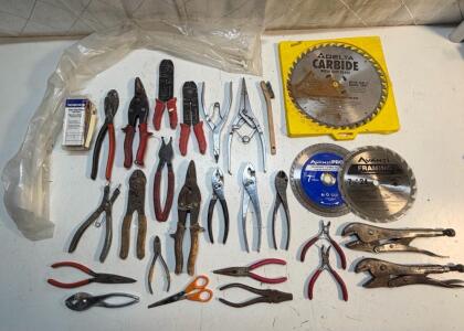Hand Tools and Saw Blades Set: Delta, AvantiPro, 25 Pieces