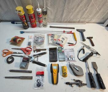 (2) Gap Filler Foam $ Assorted Tools