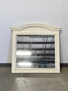 48&rdquo;x 47&rdquo; White Mirror