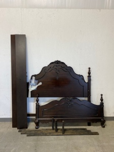 Full Size Bed Frame With Hardware Please Inspect
