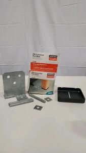 (2) Simpson Strong-Tie CPT66Z ZMAX Galvanized Concealed Post Base
