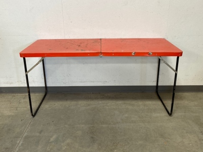 Collapsible Metal Folding Table