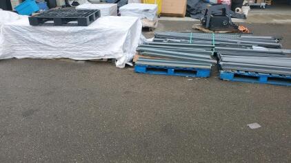 Metal Shelf Rack With Shelf Boards 96"x48"
