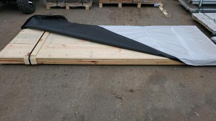 Bunk Of 1x8 Pine #4& BTR Nickel Gap T&G Lumber