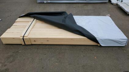 Bunk Of 1x8 Pine #4& BTR Edge And Center Bead Lumber