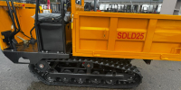 SDLANCH SDLD25 Mini Tracked Dump Vehicle (NEW) Has 3 Speed Transmission & Hydraulic Dump - 3