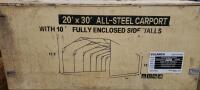 20'x30' All Steel Carport - 4