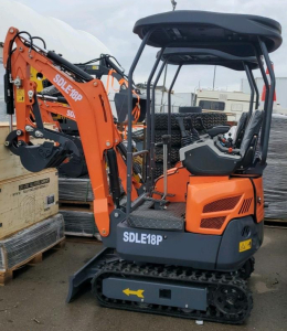 New SDLE18P Mini Excavator