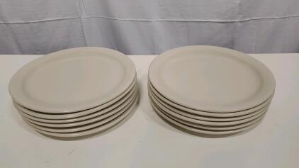 (12) 10" Dinner Plates