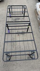 Metal Folding Twin Bed Frame -80&rdquo;x30&rdquo;x24&rdquo;