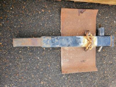 Excavator Ripper Attachment, Steel, Lifting Eye, 4 ft Length