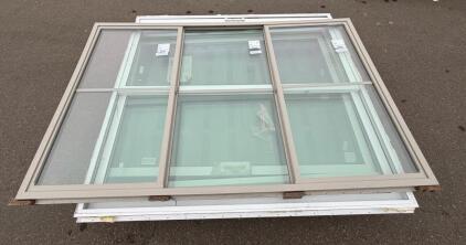 Milgard VGLS2 Dual-Pane Tempered Glass Window, 30 3/4 x 57 9/16