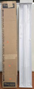 (1) *New* Hubbell Fluorescent Light Fixture P7186-30EB 2-F32T8 | 7⅝" x 48"