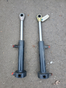 Hydraulic Cylinders, Eye Mount, Steel, Approx. 24 inches Length