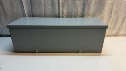 nVent Hoffman A8824RT Wiring Trough, 24"x8"x8", Steel, Grey