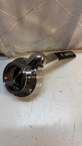 Definox DN63-2.5&rdquo; 316L Stainless Steel Sanitary Butterfly Valve