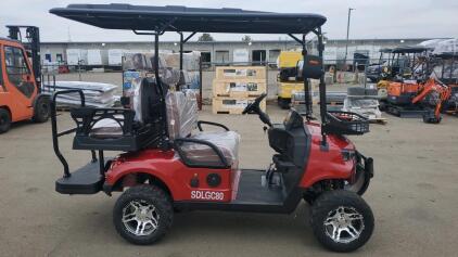 New IR SDLG80 Electric Golf Cart In Original Packaging