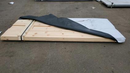 Bunk Of 1x8 Pine #4& BTR Edge And Center Bead Lumber