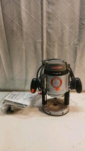 Craftsman Router, 2 Peak HP, Convertible Base System -Tested