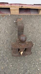 Trailer Hitch Ball Mount, 2" Ball Size, Steel Construction