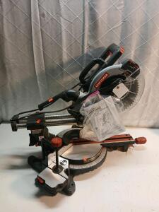 Craftsman 10" Sliding Compound Miter Saw, Model 137.212372, 15 Amp, 4800 RPM -Tested