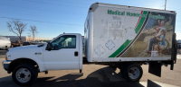 LOCAL FLEET - 2003 FORD F-550 SUPER DUTY - LIFT GATE! -LOCATED AT NAMPA MUSICK AUCTION! - 2