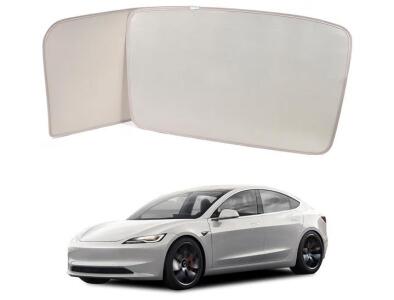 (2) Sets Roof Sunshade For Tesla Model 3