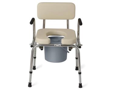 Guardian Padded Drop Arm Commode