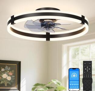 Modern Alexa Capable Fan 19.7&rdquo;
